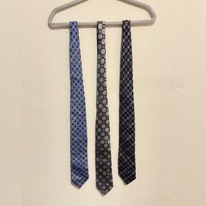 A set of 3 men’s ties